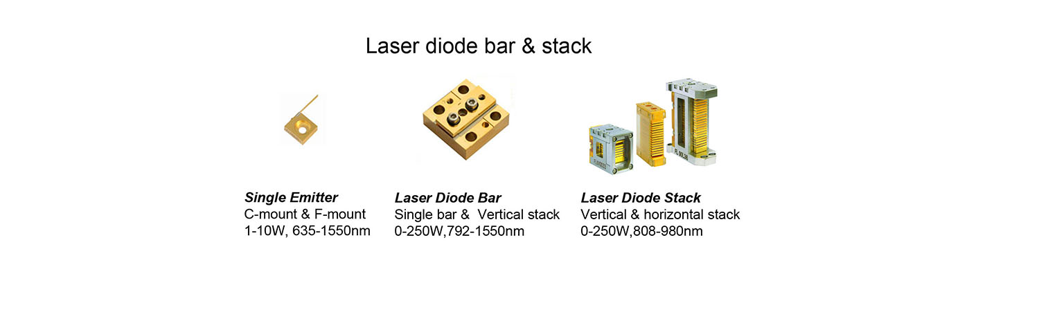 laser diode bar and stack